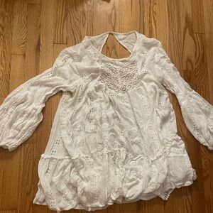 Free People Lace Blouse